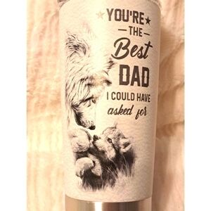 Insulated Tumblr For Dads drinkware hot/cold cup no straw included